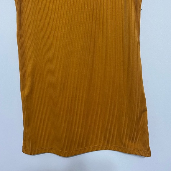 Unicorn Tribe brown ribbed stretch tank top size - Picture 7 of 9